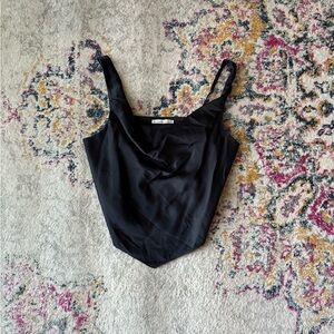 Abercrombie Elegant Black Women's Top - large